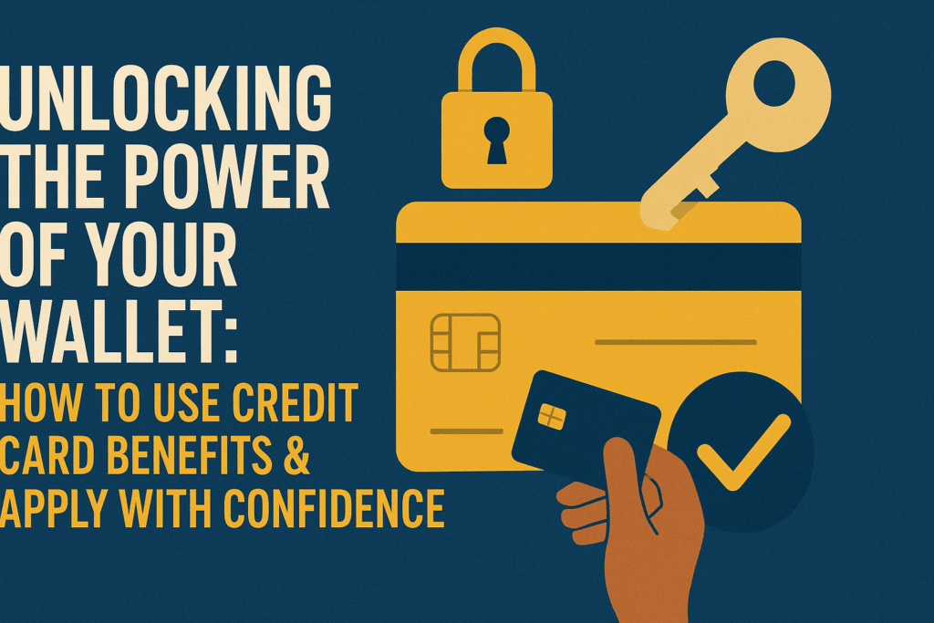 Unlocking the Power of Your Wallet: How to Use Credit Card Benefits & Apply with Confidence