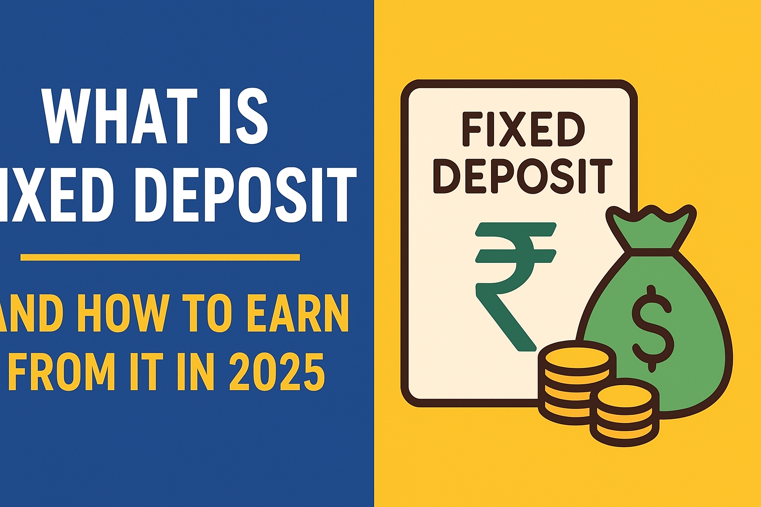 What is Fixed Deposit and How to Earn from It in 2025
