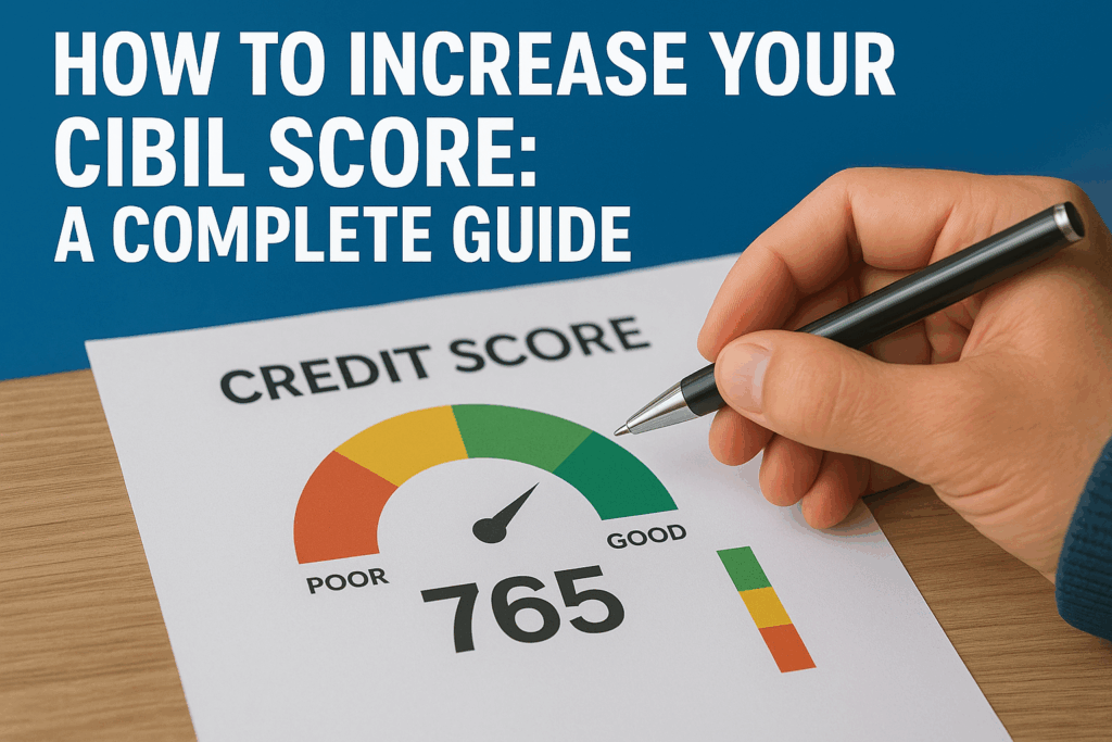 How to Increase Your CIBIL Score: A Complete Guide