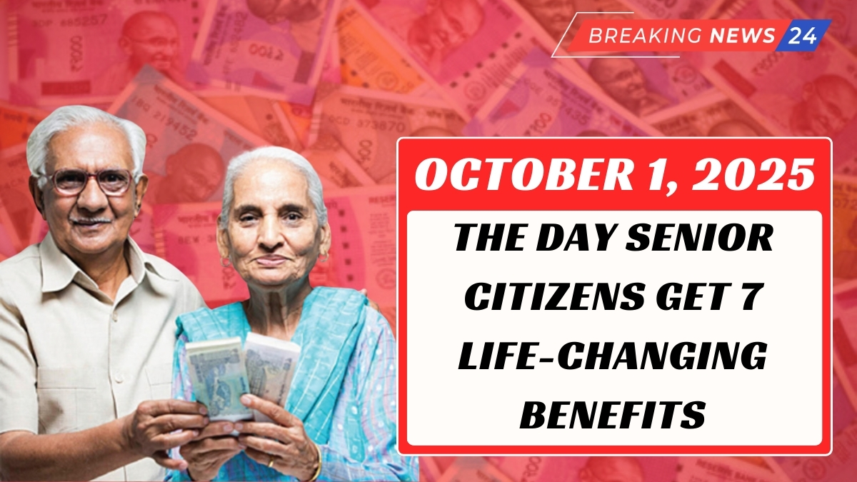 Senior Citizens Rejoice: 7 New Government Benefits Rolling Out from October 1